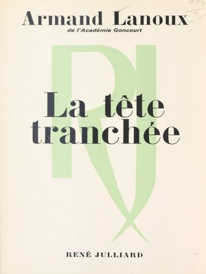 cover image of La tête tranchée